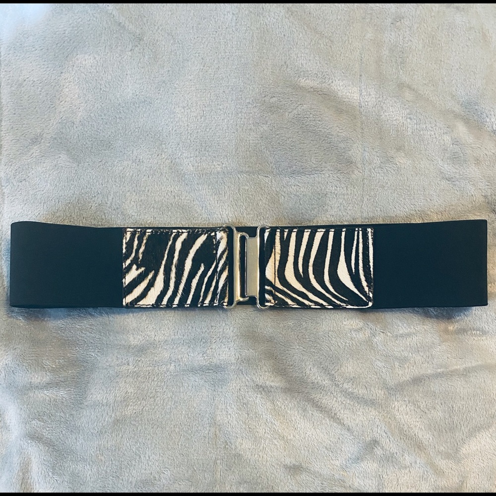 Zebra Print Belt - Picture 8 of 8